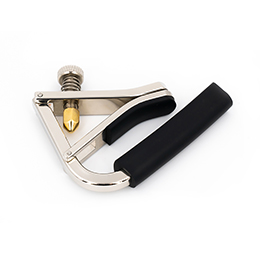 A007L Light Capo For Acoustic Guitar (With A Complimentary Pick)
